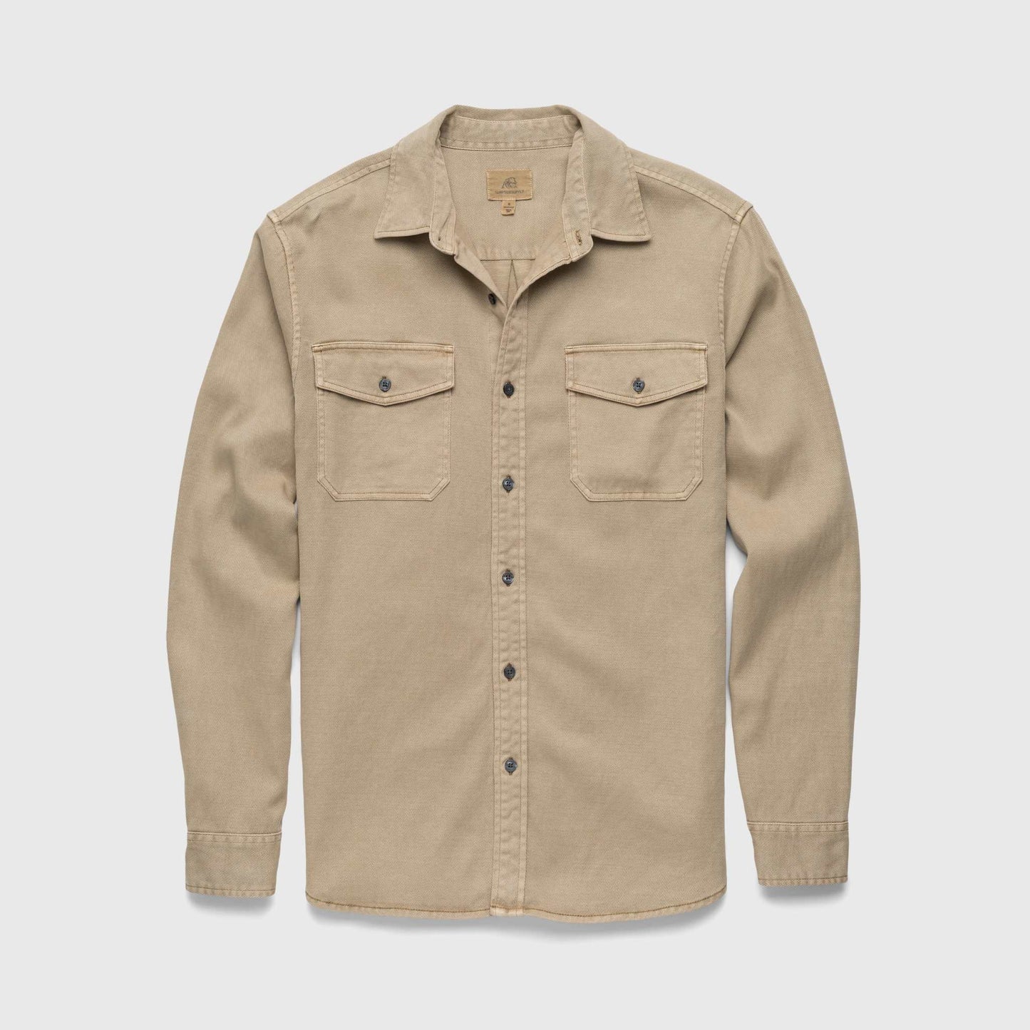 Jeb Tencel Shirt - Chinchilla